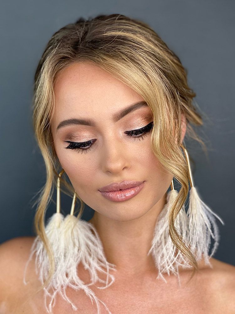 wedding makeup photo