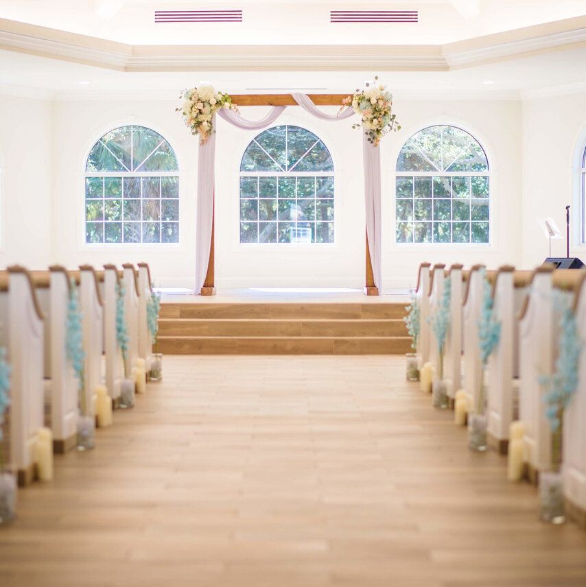 Wedding Hair & Makeup On-Site at Harborside Chapel